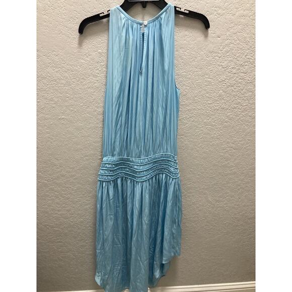 Ramy Brook Audrey Sleeveless Midi Dress, Misty Blue Women Small *irregular - Picture 2 of 9